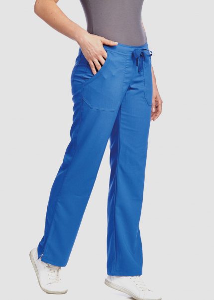 Scrubs pants with an elastic waist SC4-Sm, grey melange