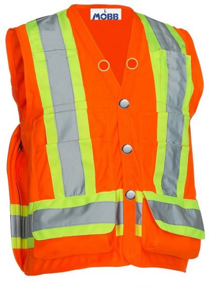 Work Wear Safety Vest WVEST Orange